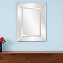 Load image into Gallery viewer, 24" Beveled Edge Frame Accent Mirror - Clear
