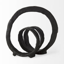 Load image into Gallery viewer, Fabric Tabletop Sculpture - Black