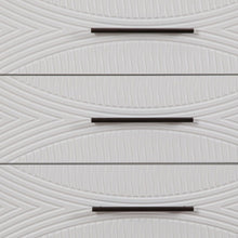 Load image into Gallery viewer, 34" Carved Geometric Solid Wood Five Drawer Dresser - White