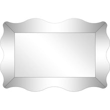 Load image into Gallery viewer, 35" Novelty Glass Framed Accent Mirror - Clear