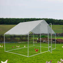 Load image into Gallery viewer, Outdoor Chicken Coop Metal Big Space