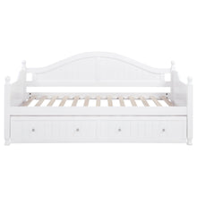 Load image into Gallery viewer, Twin Daybed With Trundle Storage Bed - White