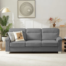 Load image into Gallery viewer, 3 Seater Elegant Stationary Sofa