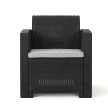Load image into Gallery viewer, Outdoor Wicker Club Chair With Water Resistance