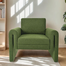Load image into Gallery viewer, Modern Upholstered Accent Chair, Sturdy Support & Luxurious Comfort