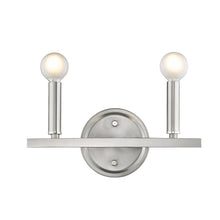 Load image into Gallery viewer, Two Light Wall Sconce - Silver