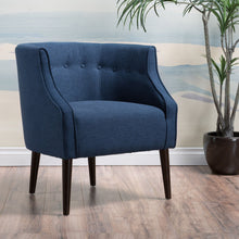 Load image into Gallery viewer, Contemporary Upholstered Club Chair With Button Tufting