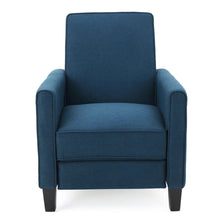 Load image into Gallery viewer, Upholstered Push Back Recliner Chair For Living Room