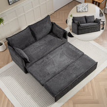 Load image into Gallery viewer, Pull Out Sofa Bed, Convertible Sleeper Sofa Couch, Side Storage, And USB / C - Type Charging Ports Chair