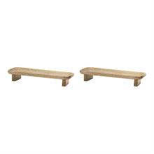 Load image into Gallery viewer, Mango Trinket Dining Room Tray (Set of 2) - Brown