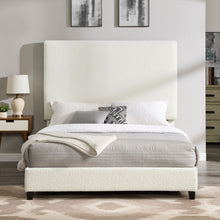 Load image into Gallery viewer, Upholstered Headboard Platform Bed