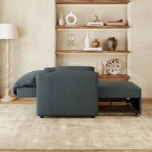 Load image into Gallery viewer, Convertible Pull Out Sofa Bed, 3 In 1 Convertible Sleeper Chair Adjustable Backrest With Thicked Cushions