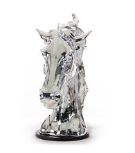 Load image into Gallery viewer, Figurine Tabletop Sculpture - Silver