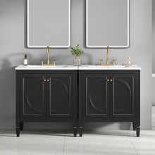 Load image into Gallery viewer, Bathroom Vanity With Sink With 2 Doors And Adjustable Shelf