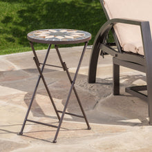 Load image into Gallery viewer, Silvester - End Table - Beige / Black