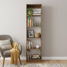 Load image into Gallery viewer, Five Tier Bookcase (737979) - Beige