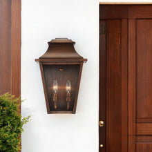 Load image into Gallery viewer, Coventry 2-Light Patina Pocket Wall Light - Cooper