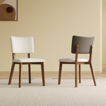 Load image into Gallery viewer, Dining Chair (Set of 2) - White / Deep Walnut