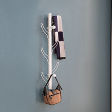 Load image into Gallery viewer, Vertical Eight Hook Coat Rack Wall Mount
