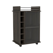 Load image into Gallery viewer, 2 Piece Living Room Set Wood Metal Furniture - Espresso / Black