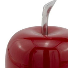 Load image into Gallery viewer, Decorative Apple Tabletop Sculpture (354694) - Red / Silver