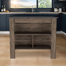 Load image into Gallery viewer, 41" Kitchen Island With Storage - Brown