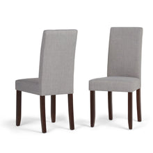 Load image into Gallery viewer, Wood Dining Parsons Chairs (Set of 2) - Gray / Brown