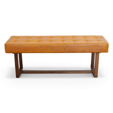 Load image into Gallery viewer, Cameron - Bench - Brown / Tan