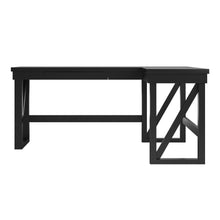 Load image into Gallery viewer, Crestwood - Lift Top L Desk - Black