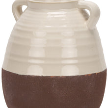 Load image into Gallery viewer, Amphora Table Vase (608357) - Brown / Cream