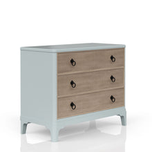 Load image into Gallery viewer, 3 Drawers Hall Chest With Cane Fronts