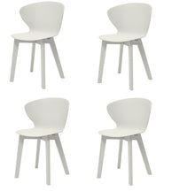 Load image into Gallery viewer, Heavy Duty Plastic Dining Side Chair (Set of 4) - White