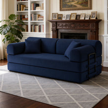 Load image into Gallery viewer, Convertible Sleeper Sofa Bed For Living Room