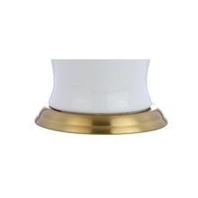 Load image into Gallery viewer, 29" Urn Table Lamp With Drum Shade - White