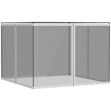 Load image into Gallery viewer, Outsunny - 10' x 13' Replacement Mesh Sidewall Netting For Patio Gazebos And Canopy Tents With Zippers (Sidewall Only) - White