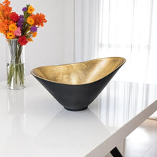 Load image into Gallery viewer, Decorative Bowl (574088) - Black / Gold