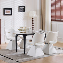 Load image into Gallery viewer, Modern Swivel Dining Chair With High Back