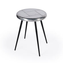 Load image into Gallery viewer, Iron Round End Table - Silver