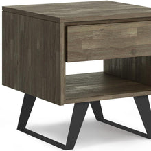 Load image into Gallery viewer, Metal Square End Table - Gray