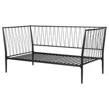 Load image into Gallery viewer, Vertigo - Twin Daybed With Slatted Support - Matte Black