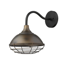 Load image into Gallery viewer, Afton 1-Light Wall Light - Oil-Rubbed Bronze