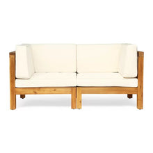 Load image into Gallery viewer, Brava - X Back Loveseat - Beige