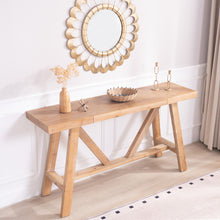 Load image into Gallery viewer, A-Frame Console Table - Natural