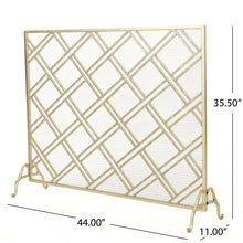Load image into Gallery viewer, Elegant Design Fire Screen, Protective Barrier