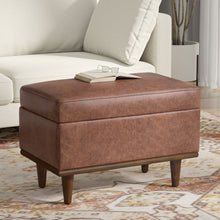 Load image into Gallery viewer, Shiloh - Small Storage Ottoman
