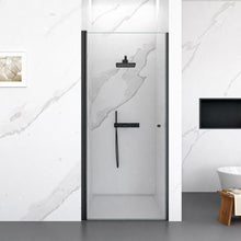 Load image into Gallery viewer, Semi Frameless Circular Pivot Shower Door With 1 / 4" Sgcc Tempered Glass