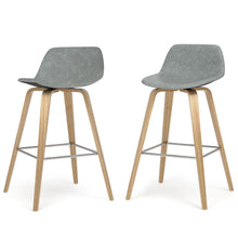 Load image into Gallery viewer, Randolph Bentwood - Upholstered Counter / Bar Height Stool (Set of 2)