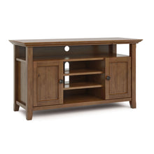 Load image into Gallery viewer, Amherst - TV Media Stand - Medium Saddle Brown