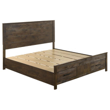 Load image into Gallery viewer, Greely - Eastern King Storage Bed - Brown
