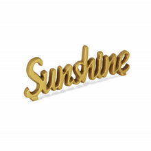 Load image into Gallery viewer, Hand Painted Sunshine Sculpture - Gold